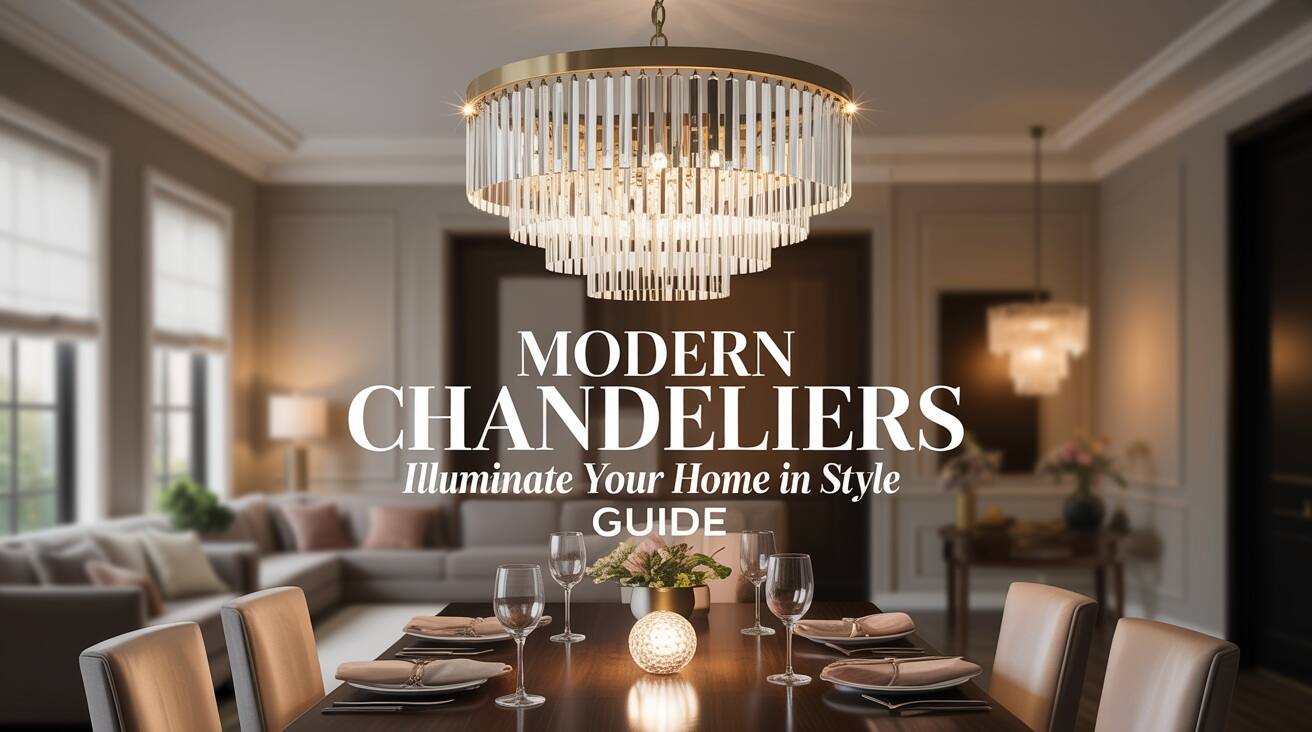 Modern Chandeliers Guide: Illuminate Your Home in Style