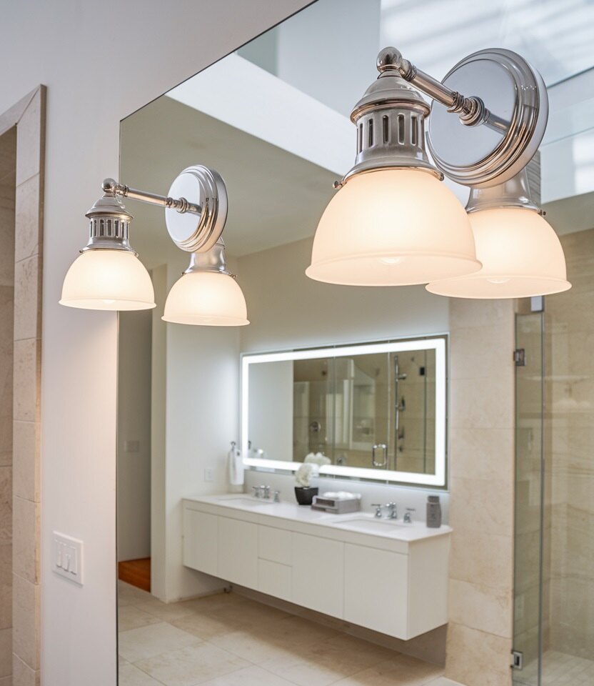 Bathroom Wall Lights | Vanity and Mirror Lighting – Modern Chandelier