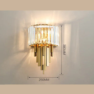 Alaia Modern Crystal Wall Sconce Modern Chandelier