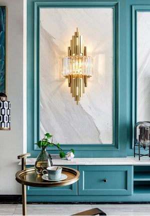 Alaia Modern Crystal Wall Sconce Modern Chandelier