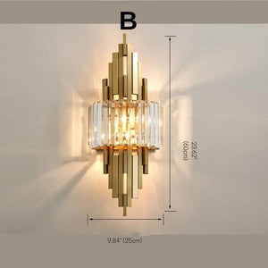 Alaia Modern Crystal Wall Sconce Modern Chandelier