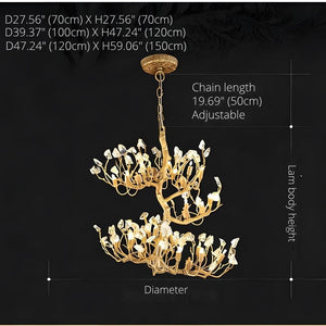 Alaric Tree Branch Pendant Light Modern Chandelier