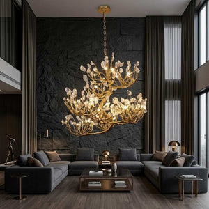 Alaric Tree Branch Pendant Light Copper / H27.56" (70cm) / Warm Light 2700-3000K Modern Chandelier