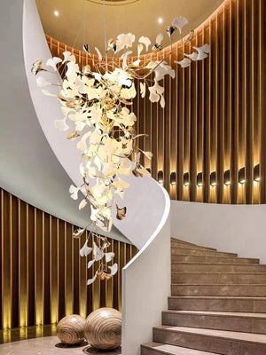 Alba Branch Staircase Chandelier Modern Chandelier