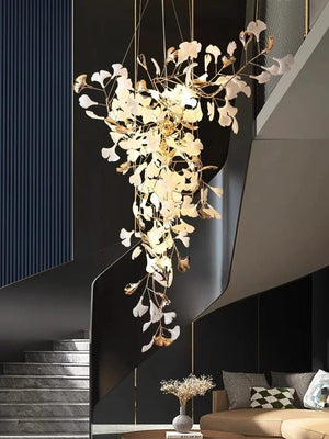Alba Branch Staircase Chandelier Modern Chandelier