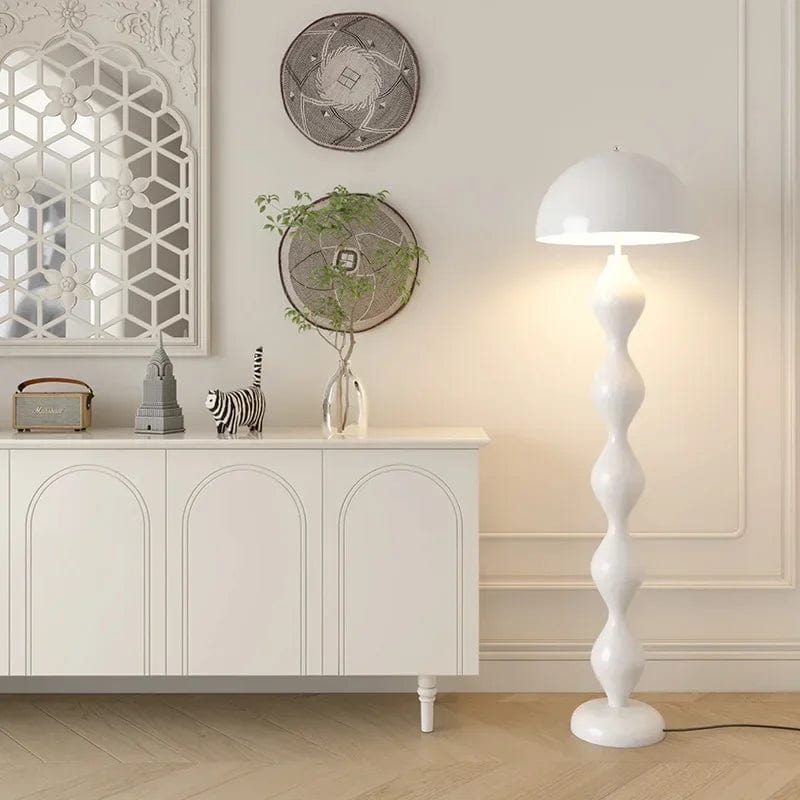 Albeny Mushroom Floor Lamp White / US Modern Chandelier