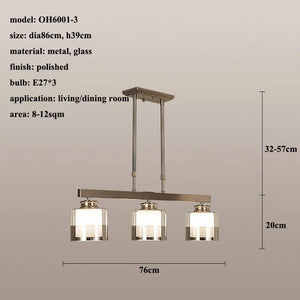 Amanda Modern Silver Chandelier Modern Chandelier