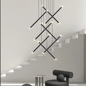 Apex Modern Staircase Chandelier Modern Chandelier