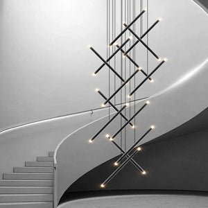 Apex Modern Staircase Chandelier Modern Chandelier