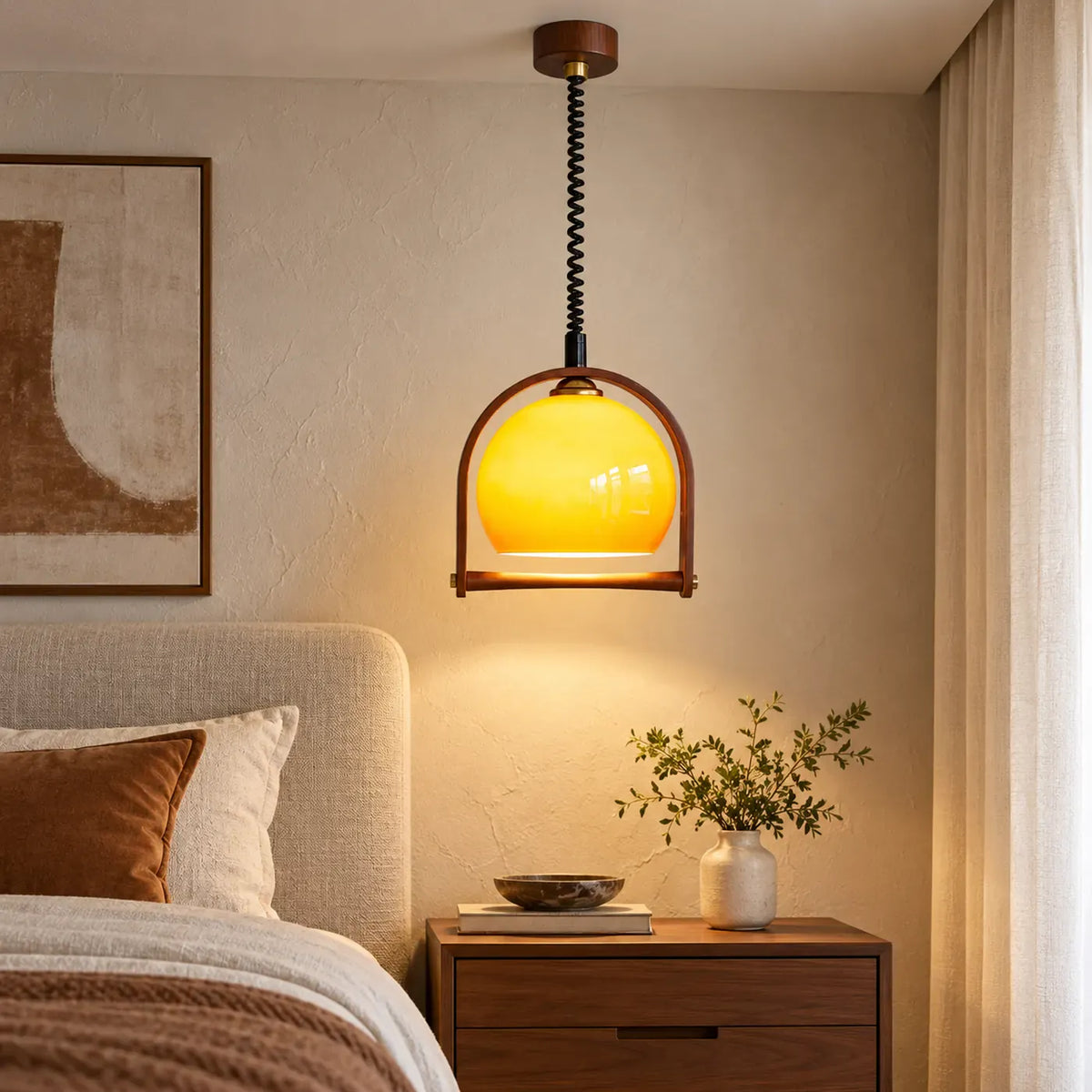 Audrey Retractable Pendant Light Modern Chandelier