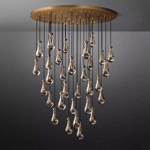 Aura Modern Copper Chandelier Modern Chandelier