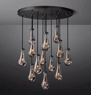 Aura Modern Copper Chandelier Modern Chandelier