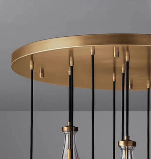 Aura Modern Copper Chandelier Modern Chandelier