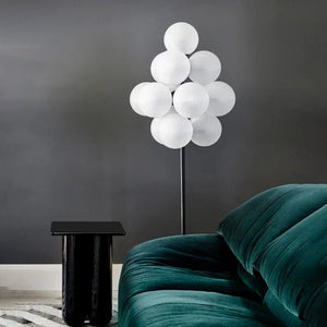 Ayer Modern Grape Floor Lamp White Modern Chandelier