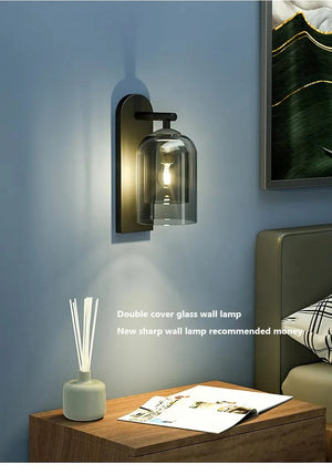 Belle Modern Glass Wall Light Modern Chandelier