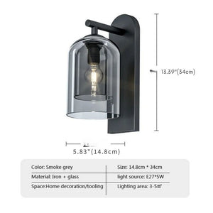 Belle Modern Glass Wall Light Modern Chandelier