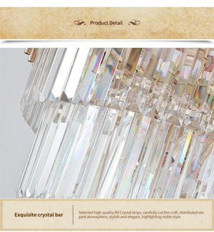 Beth Extra Large Crystal Chandelier Modern Chandelier