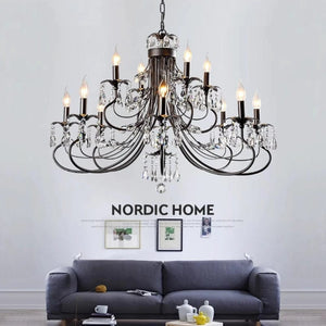 Black Wrought Iron Chandelier Modern Chandelier