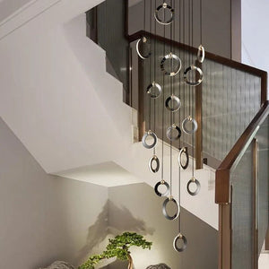Bryn Modern Staircase Chandelier Modern Chandelier