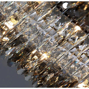 Cara Crystal Flush Mount Chandelier Modern Chandelier
