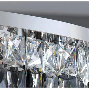 Cara Crystal Flush Mount Chandelier Modern Chandelier