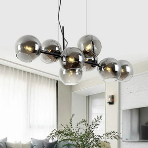 Cara Mid-century Globe Chandelier Modern Chandelier