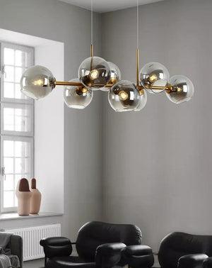Cara Mid-century Globe Chandelier Modern Chandelier