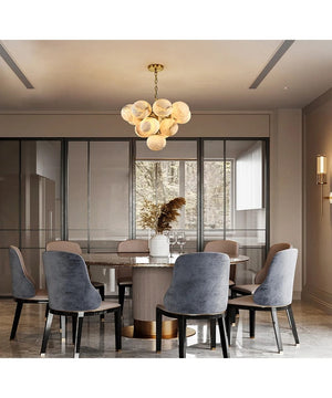 Clara Marble Bubble Chandelier Modern Chandelier