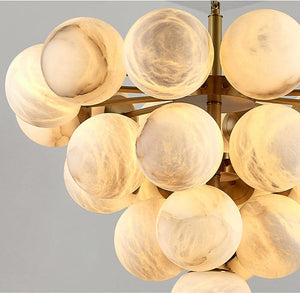 Clara Marble Bubble Chandelier Modern Chandelier
