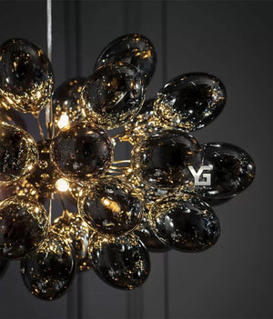 Ellen Black Bubble Chandelier Modern Chandelier