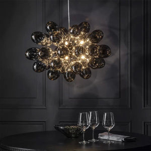 Ellen Black Bubble Chandelier Modern Chandelier