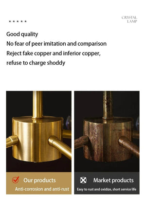 Elyan Led Crystal Chandelier Modern Chandelier