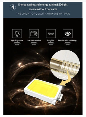 Elyan Led Crystal Chandelier Modern Chandelier