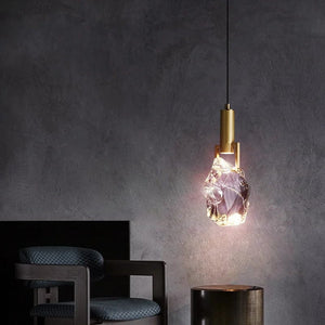 Fable Cut Crystal Pendant Light Modern Chandelier