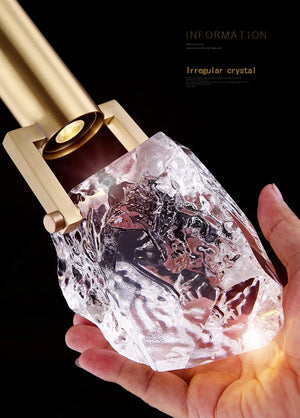 Fable Cut Crystal Pendant Light Modern Chandelier