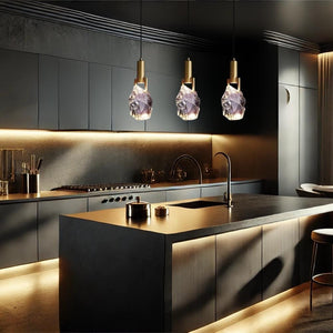 Fable Cut Crystal Pendant Light Modern Chandelier