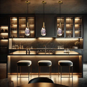 Fable Cut Crystal Pendant Light Modern Chandelier