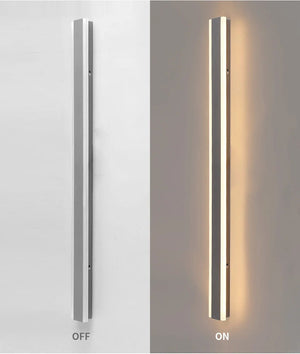 Glacia Long Outdoor Wall Sconce Modern Chandelier