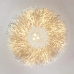 Glade Ostrich Feather Chandelier Modern Chandelier