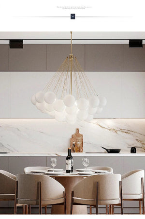 Glory Glass Bubble Chandelier Modern Chandelier