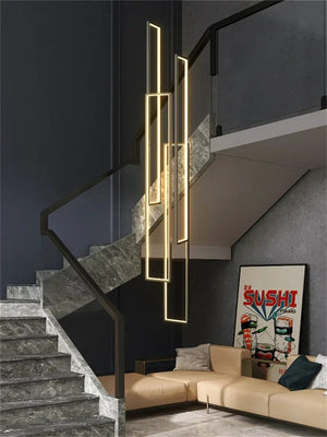Haze Rectangle Pendant Chandelier Modern Chandelier