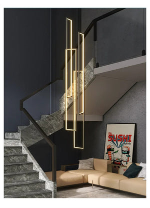 Haze Rectangle Pendant Chandelier Modern Chandelier