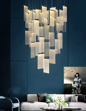 Jane Gold Staircase Chandelier Modern Chandelier