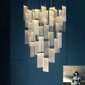 Jane Gold Staircase Chandelier Modern Chandelier