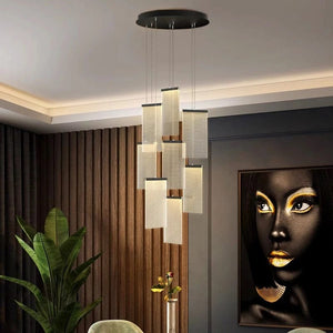 Jane Gold Staircase Chandelier Modern Chandelier