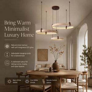 Joy Modern Natural Stone Chandelier Modern Chandelier