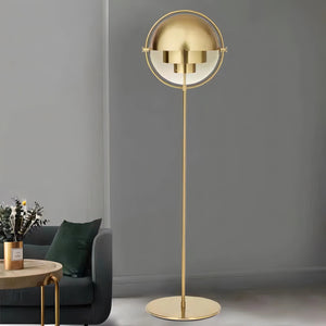 Justin Modern Floor Lamp Gold / Warm White 3000K Modern Chandelier
