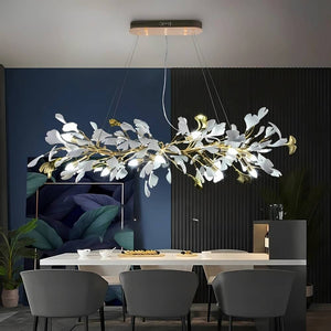 Keira Tree Branch Chandelier Rectangle 39.37" (100 cm) / Warm White 3000K Modern Chandelier