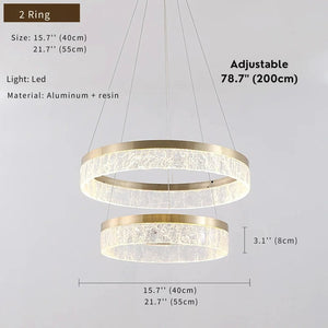 Leda Led Pendant Chandelier Modern Chandelier