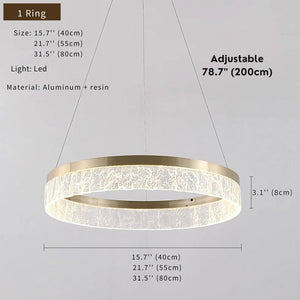 Leda Led Pendant Chandelier Modern Chandelier